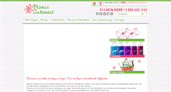 Desktop Screenshot of mamanautrement.com
