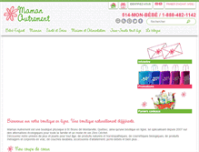 Tablet Screenshot of mamanautrement.com